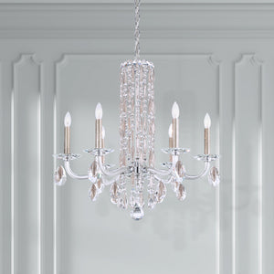 Schonbek - RS83061N-401H - Six Light Chandelier - Siena - Polished Stainless Steel