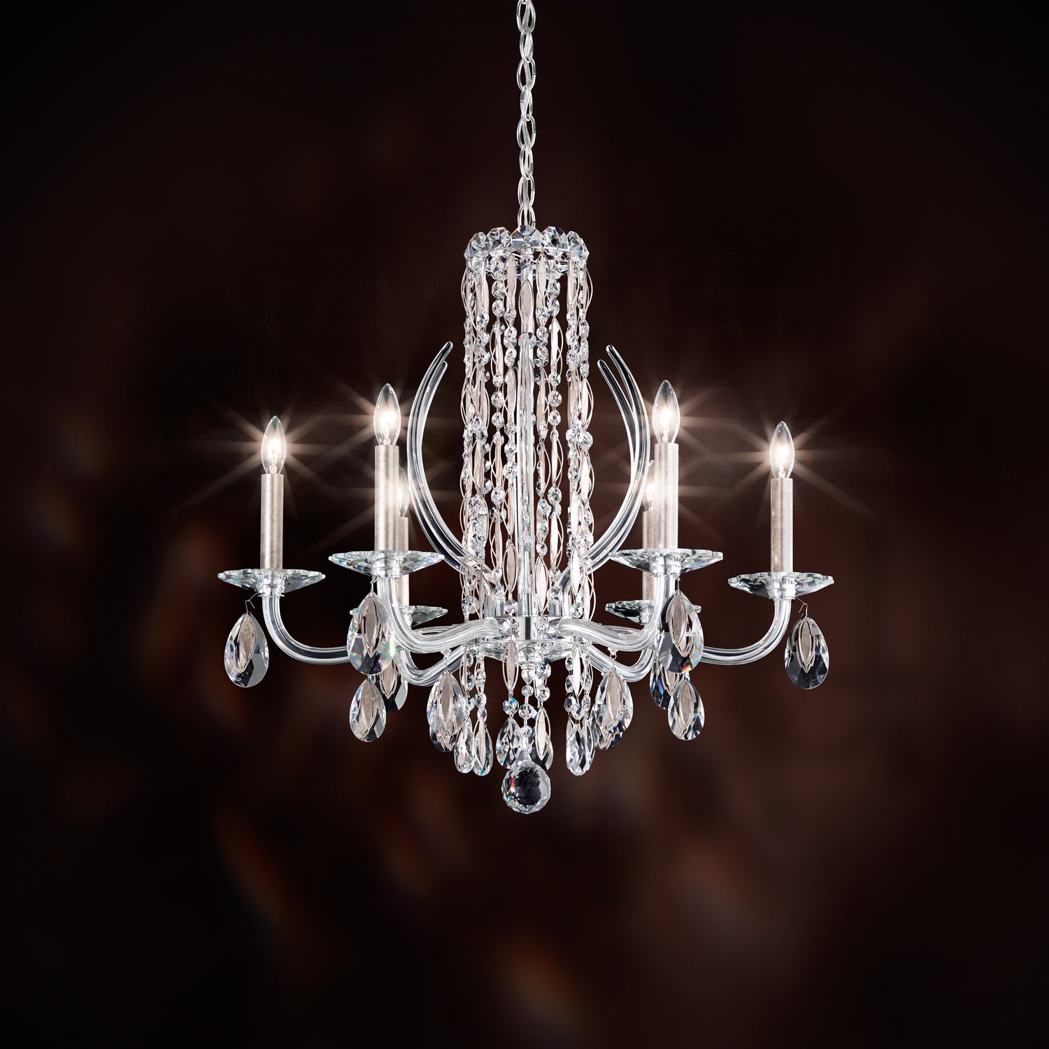 Schonbek - RS8306N-401H - Six Light Chandelier - Siena - Stainless Steel