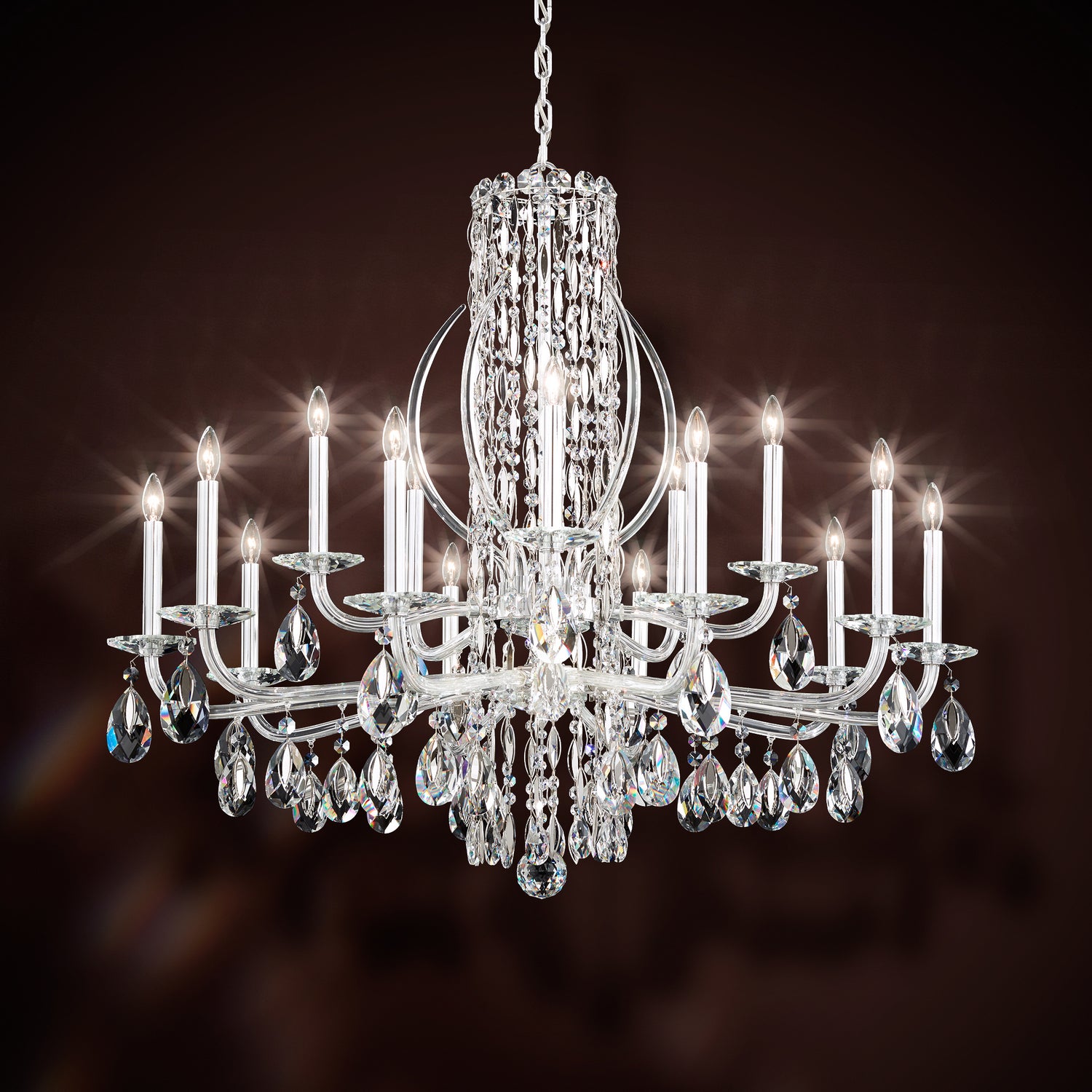 Schonbek - RS8315N-22H - 15 Light Chandelier - Siena - Heirloom Gold