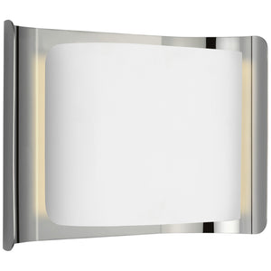 Visual Comfort Signature - WS 2071PN/WHT - LED Wall Sconce - Penumbra - Polished Nickel and White