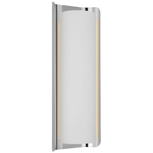 Visual Comfort Signature - WS 2074PN/WHT - LED Wall Sconce - Penumbra - Polished Nickel and White