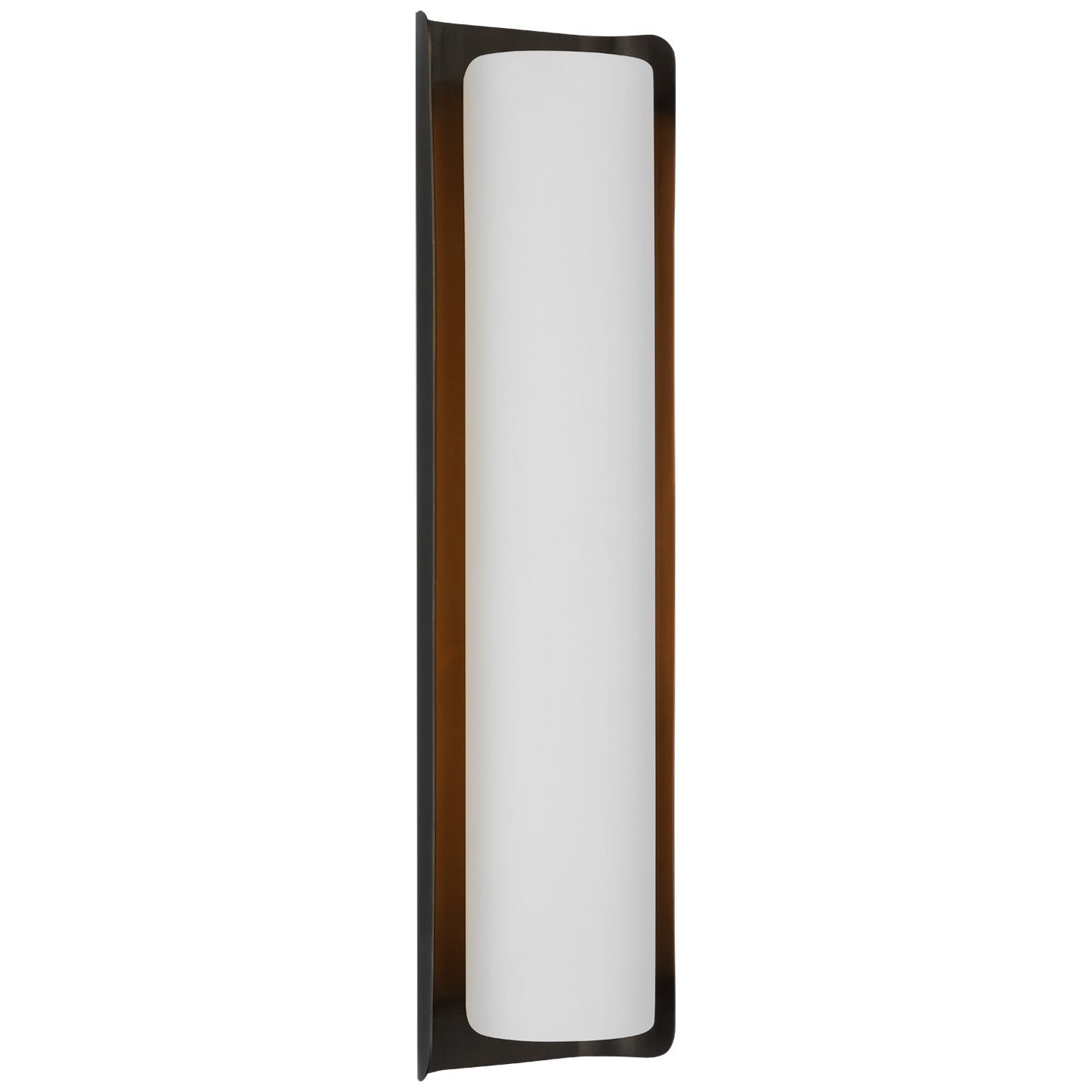 Visual Comfort Signature - WS 2076BZ/WHT - LED Wall Sconce - Penumbra - Bronze and White