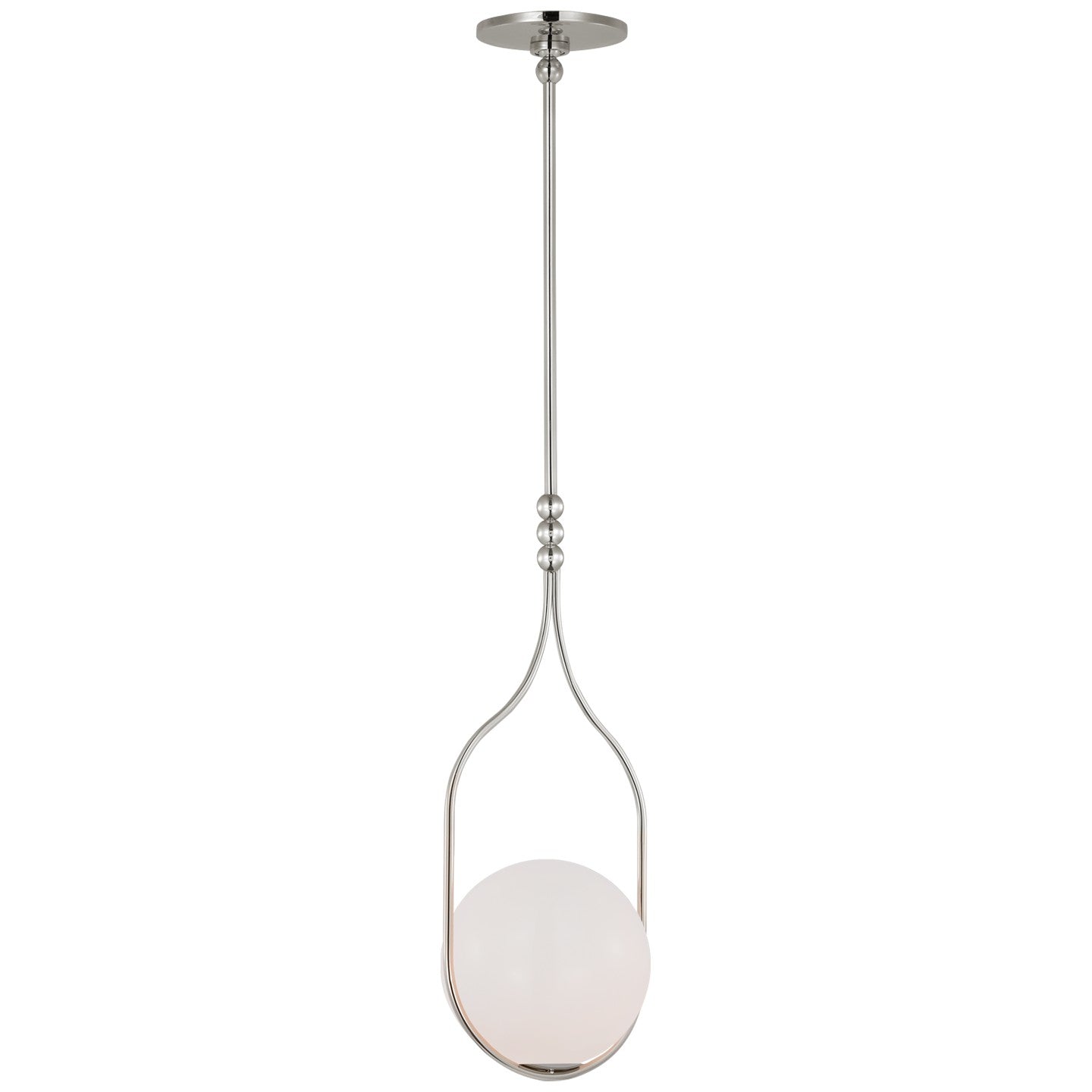 Visual Comfort Signature - WS 5020PN-WG - LED Pendant - Jodo - Polished Nickel