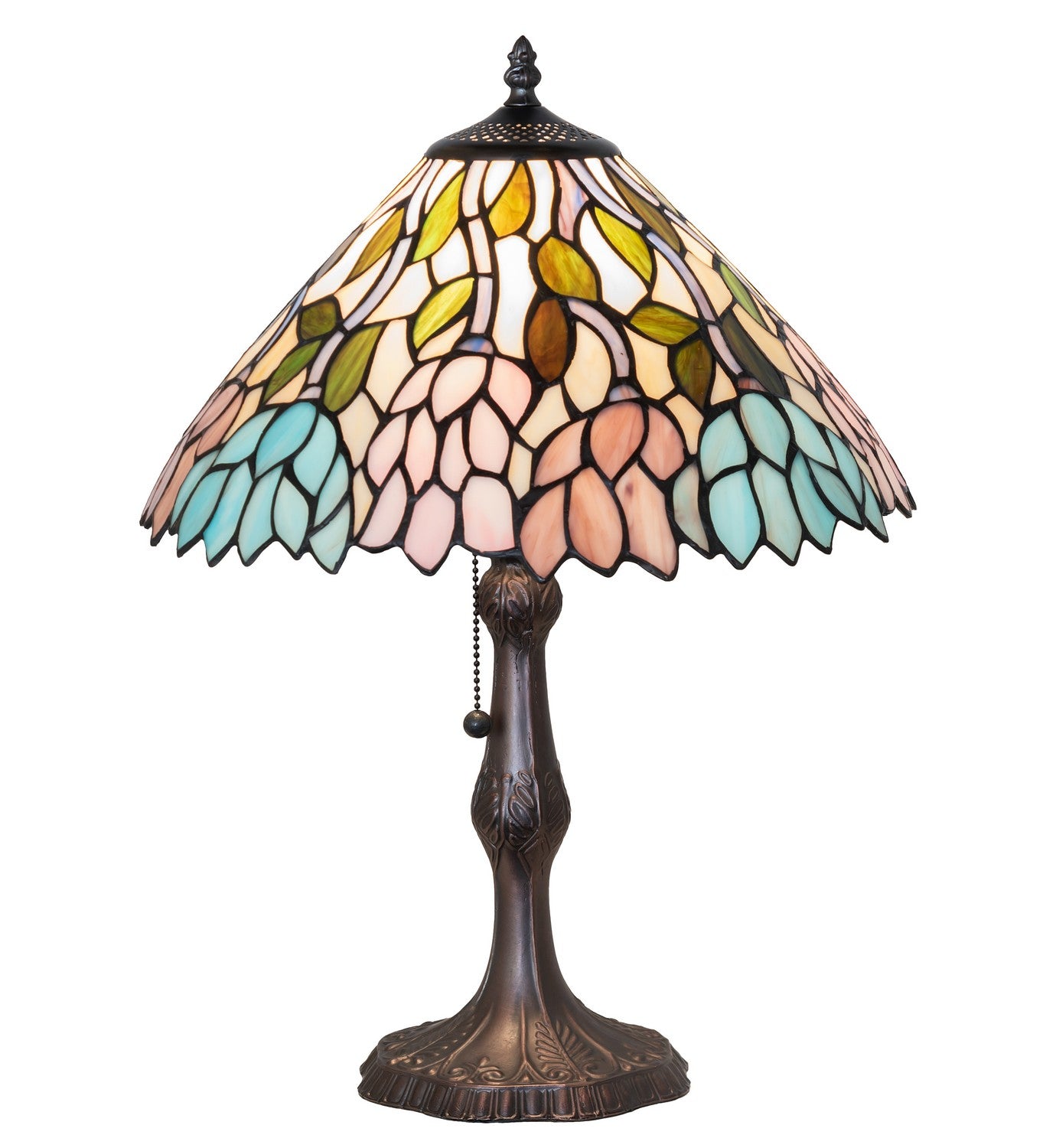 Meyda Tiffany - 108377 - One Light Table Lamp - Wisteria