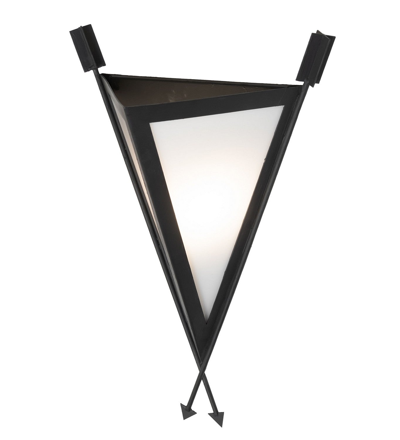 Meyda Tiffany - 266435 - One Light Wall Sconce - Desert Arrow - Costello Black