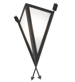 Meyda Tiffany - 266435 - One Light Wall Sconce - Desert Arrow - Costello Black