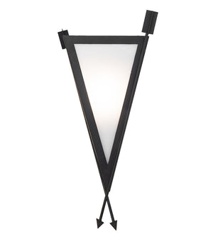 Meyda Tiffany - 266435 - One Light Wall Sconce - Desert Arrow - Costello Black