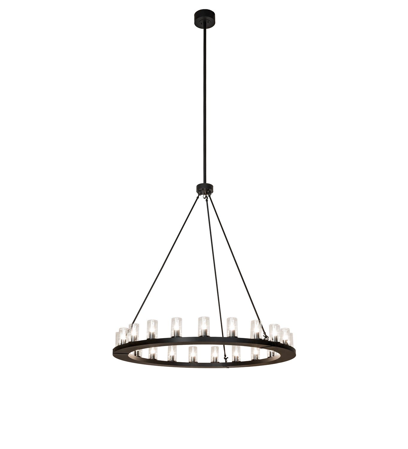 Meyda Tiffany - 269447 - 21 Light Chandelier - Loxley - Solar Black