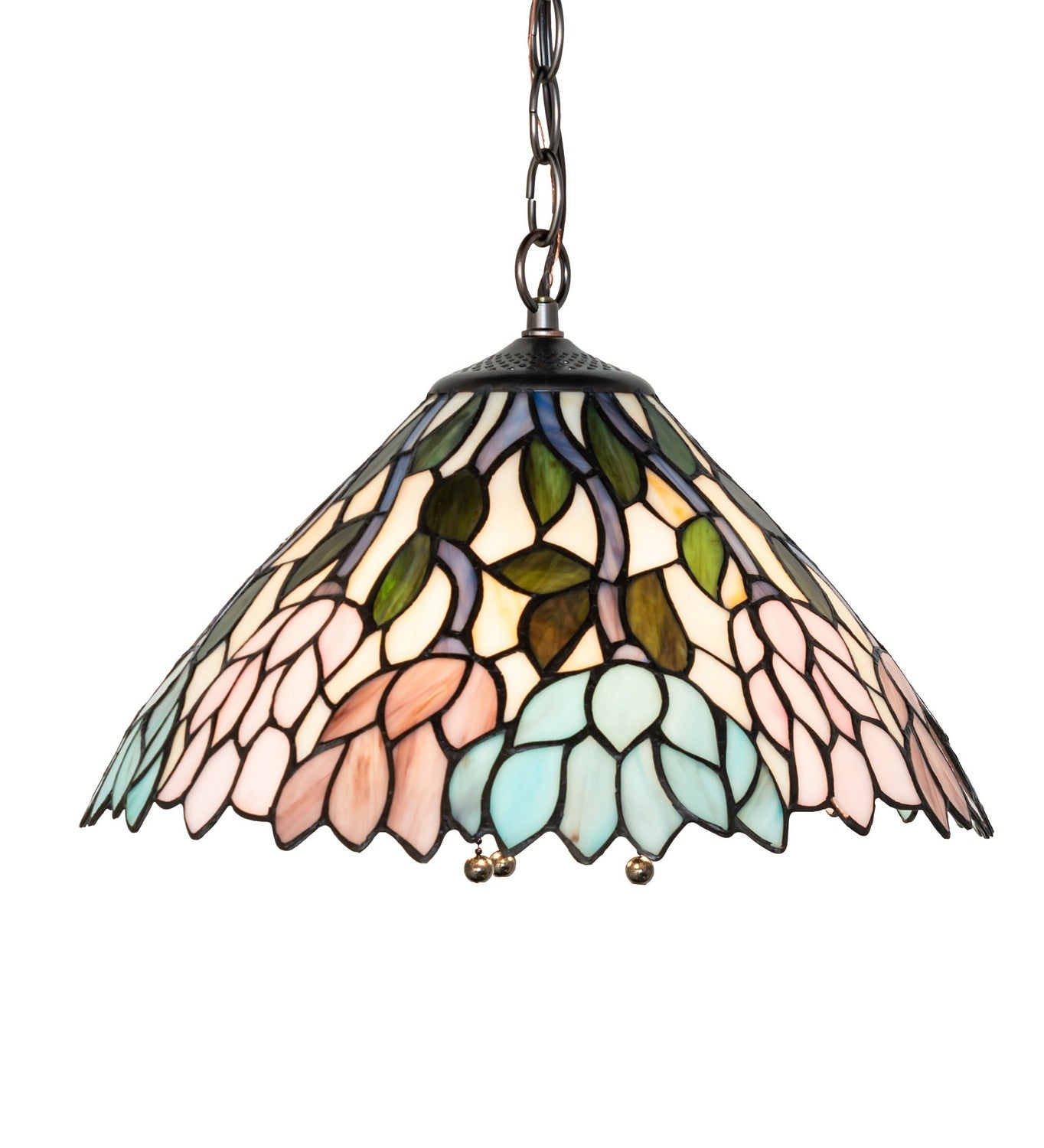 Meyda Tiffany - 270500 - Three Light Pendant - Wisteria