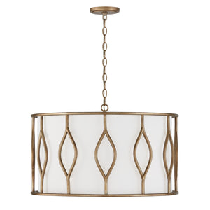 Capital Lighting - 352541ML - Four Light Pendant - Cohen - Mystic Luster