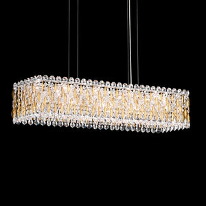 Schonbek - RS8344N-22H - 13 Light Linear Pendant - Sarella - Heirloom Gold