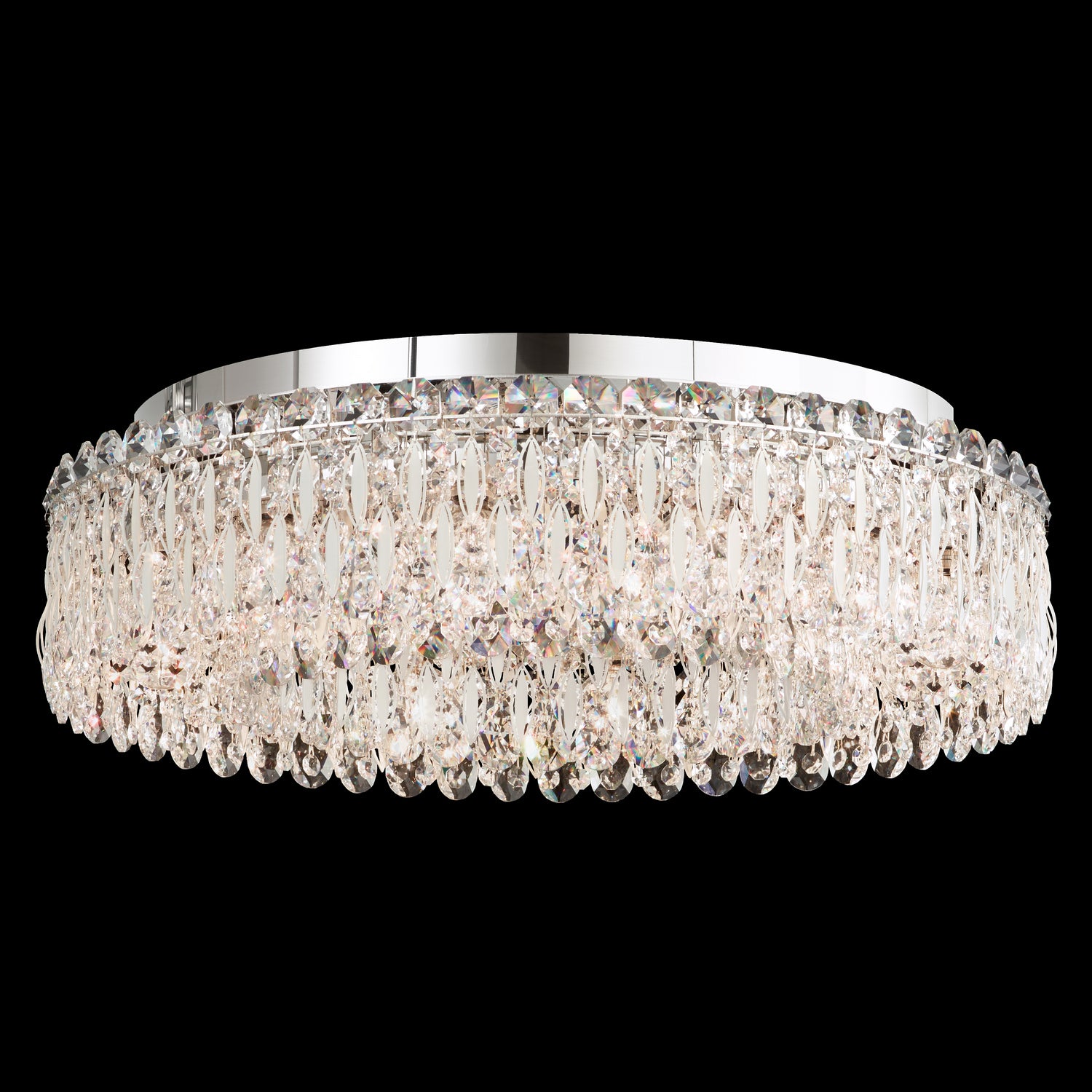 Schonbek - RS8347N-401R - 12 Light Flush Mount - Sarella - Polished Stainless Steel