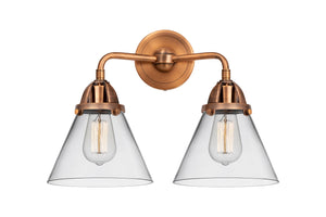 Innovations - 288-2W-AC-G42 - Two Light Bath Vanity - Nouveau 2 - Antique Copper