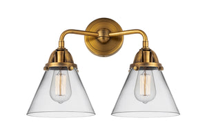 Innovations - 288-2W-BB-G42 - Two Light Bath Vanity - Nouveau 2 - Brushed Brass