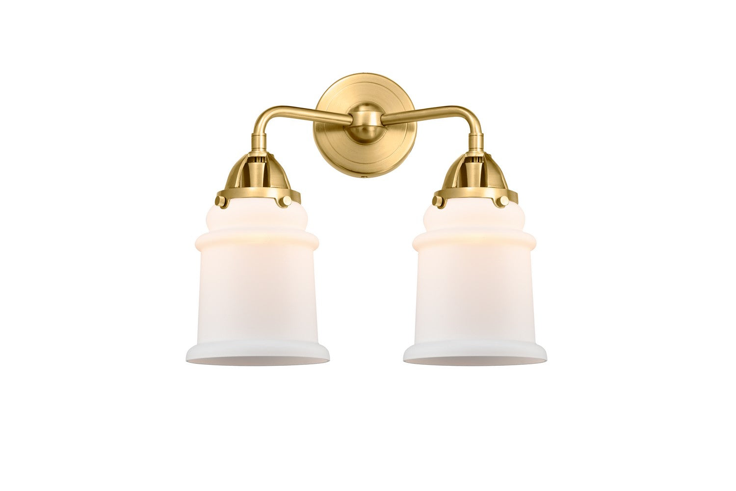 Innovations - 288-2W-SG-G181 - Two Light Bath Vanity - Nouveau 2 - Satin Gold