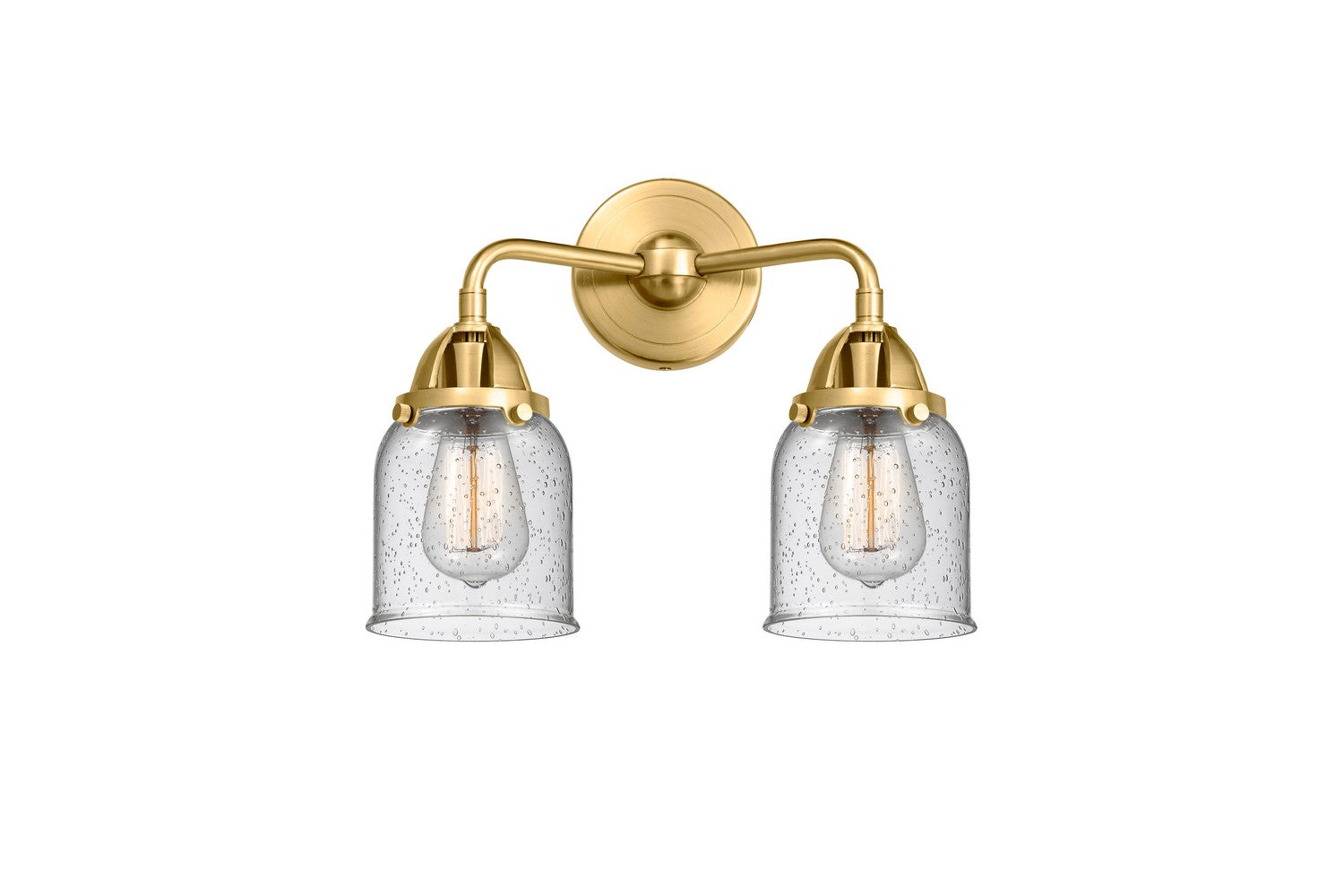 Innovations - 288-2W-SG-G54 - Two Light Bath Vanity - Nouveau 2 - Satin Gold