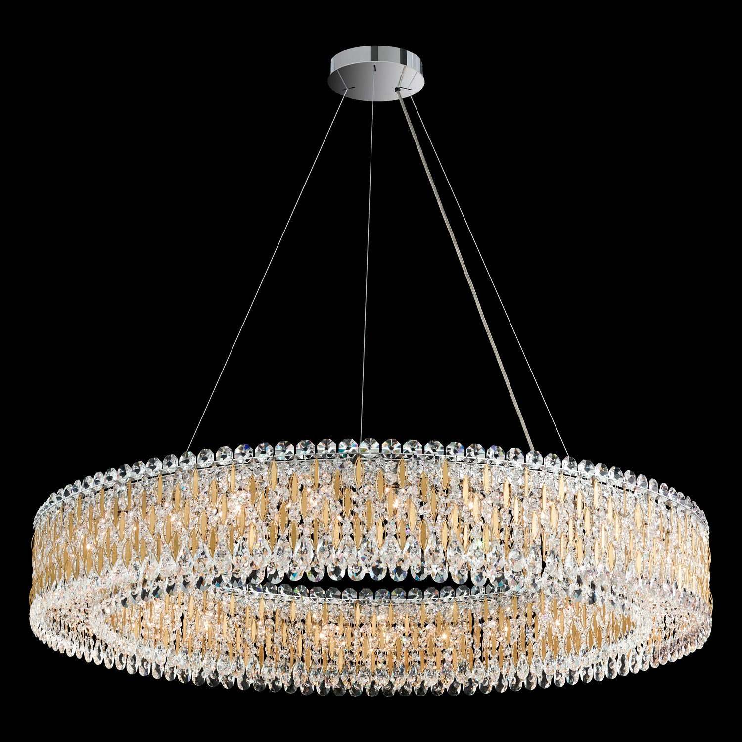 Schonbek - RS8350N-51R - 27 Light Pendant - Sarella - Black