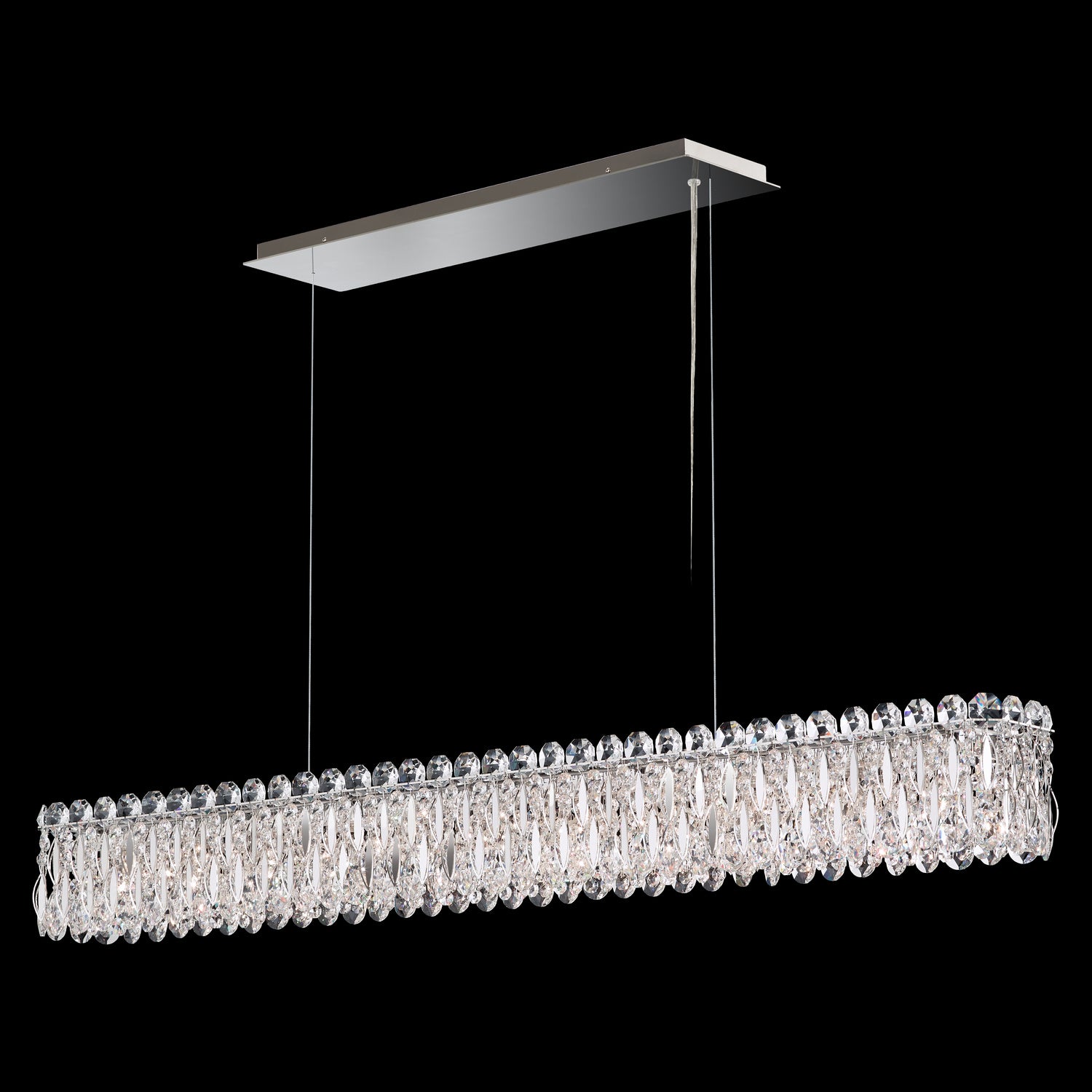 Schonbek - RS8352N-48H - 11 Light Pendant - Sarella - Antique Silver