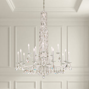 Schonbek - RS84151N-48H - 17 Light Chandelier - Siena - Antique Silver