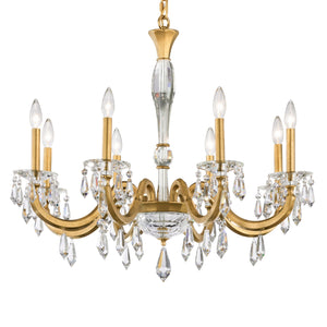 Schonbek - S7608N-23R - Eight Light Chandelier - Napoli - Etruscan Gold