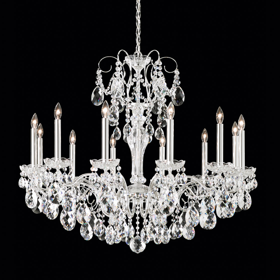 Schonbek - ST1849N-26H - 12 Light Chandelier - Sonatina - French Gold