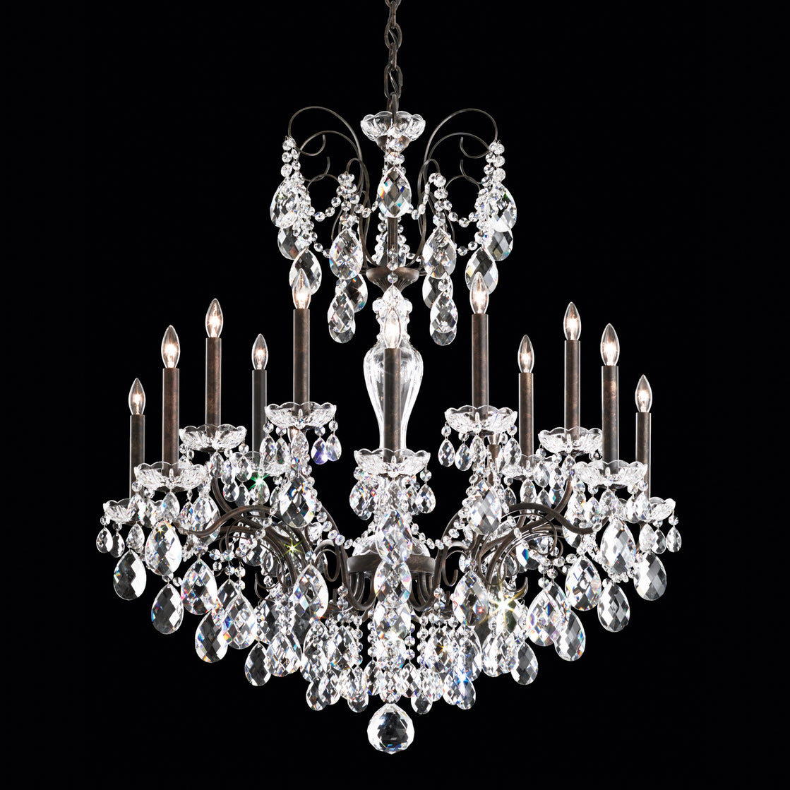 Schonbek - ST1852N-22S - 14 Light Chandelier - Sonatina - Heirloom Gold