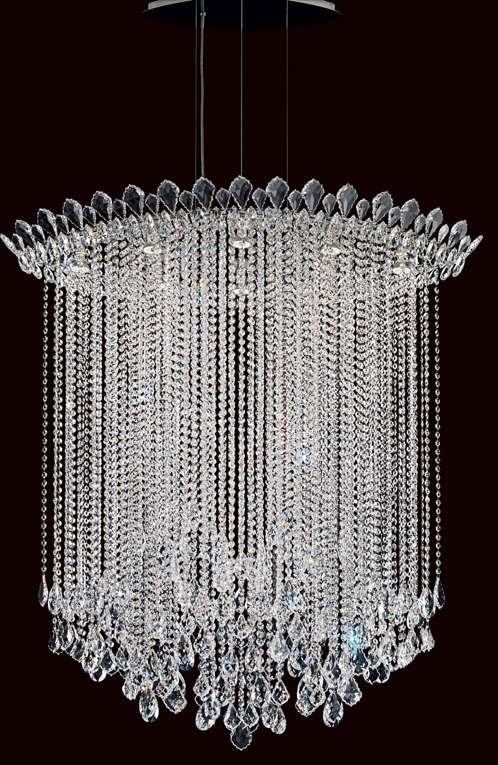 Schonbek - TR4813N-401R - Eight Light Pendant - Trilliane Strands - Stainless Steel