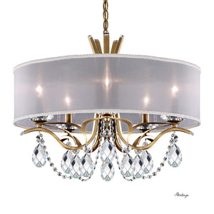 Schonbek - VA8305N-22H1 - Five Light Chandelier - Vesca - Heirloom Gold