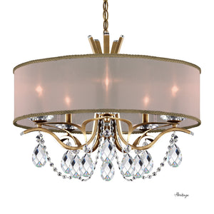 Schonbek - VA8305N-22H2 - Five Light Chandelier - Vesca - Heirloom Gold