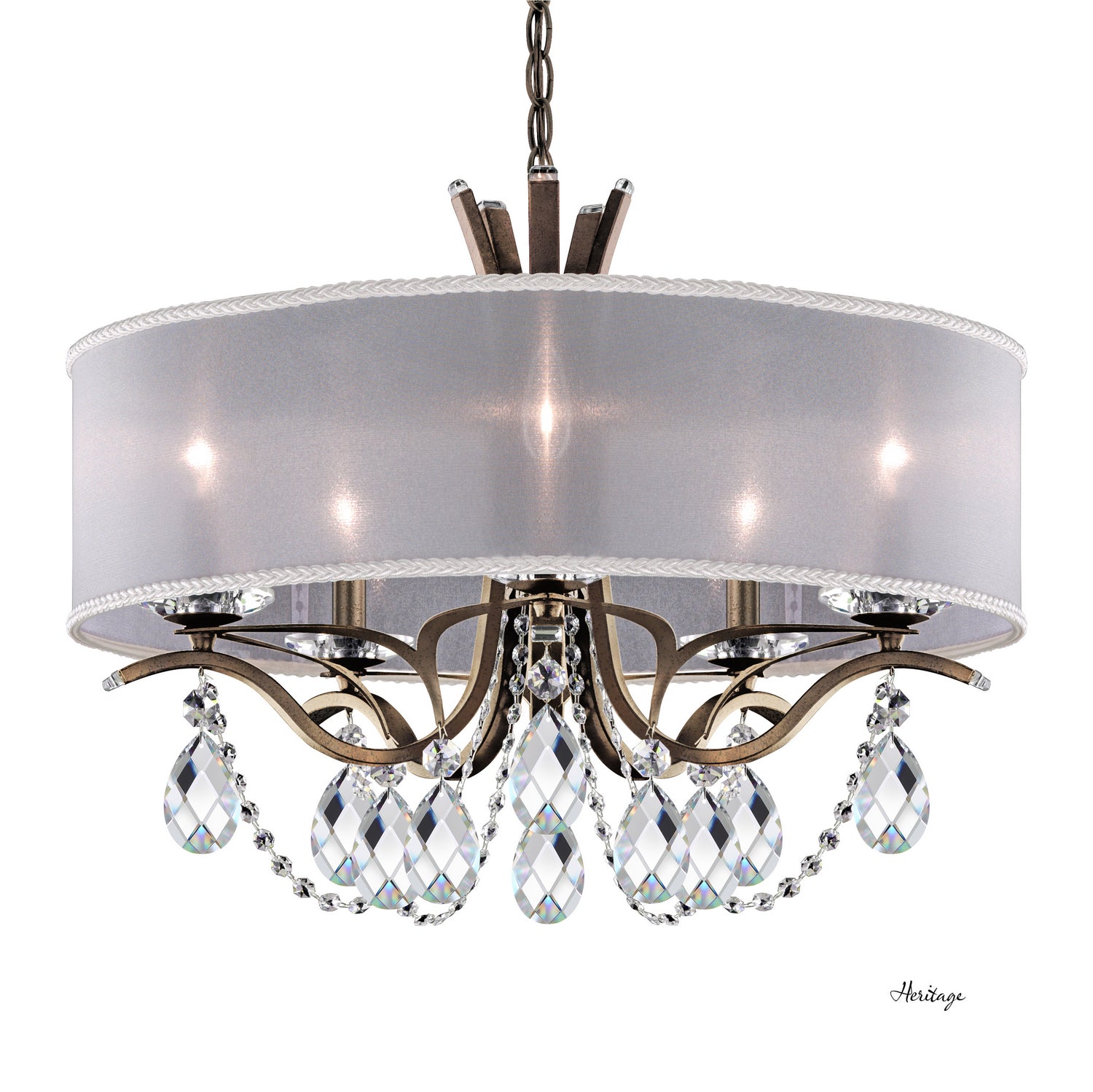 Schonbek - VA8305N-23H1 - Five Light Chandelier - Vesca - Etruscan Gold