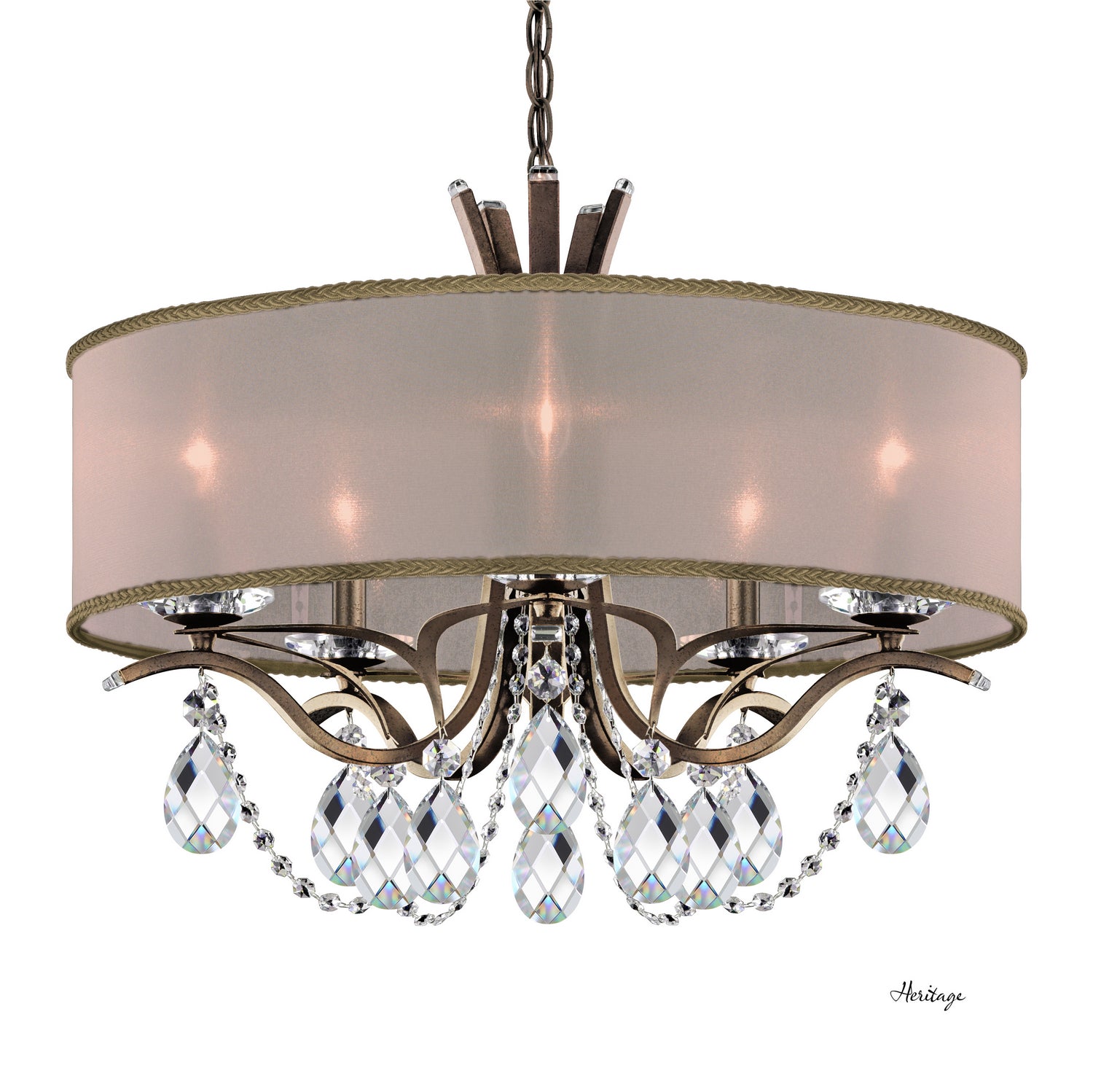 Schonbek - VA8305N-23H2 - Five Light Chandelier - Vesca - Etruscan Gold