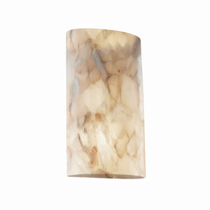 Justice Designs - ALR-8859 - Two Light Wall Sconce - Alabaster Rocks