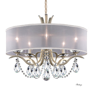 Schonbek - VA8305N-48H1 - Five Light Chandelier - Vesca - Antique Silver