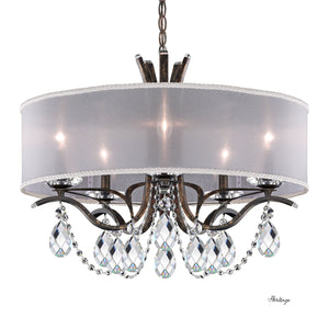 Schonbek - VA8305N-76H1 - Five Light Chandelier - Vesca - Heirloom Bronze