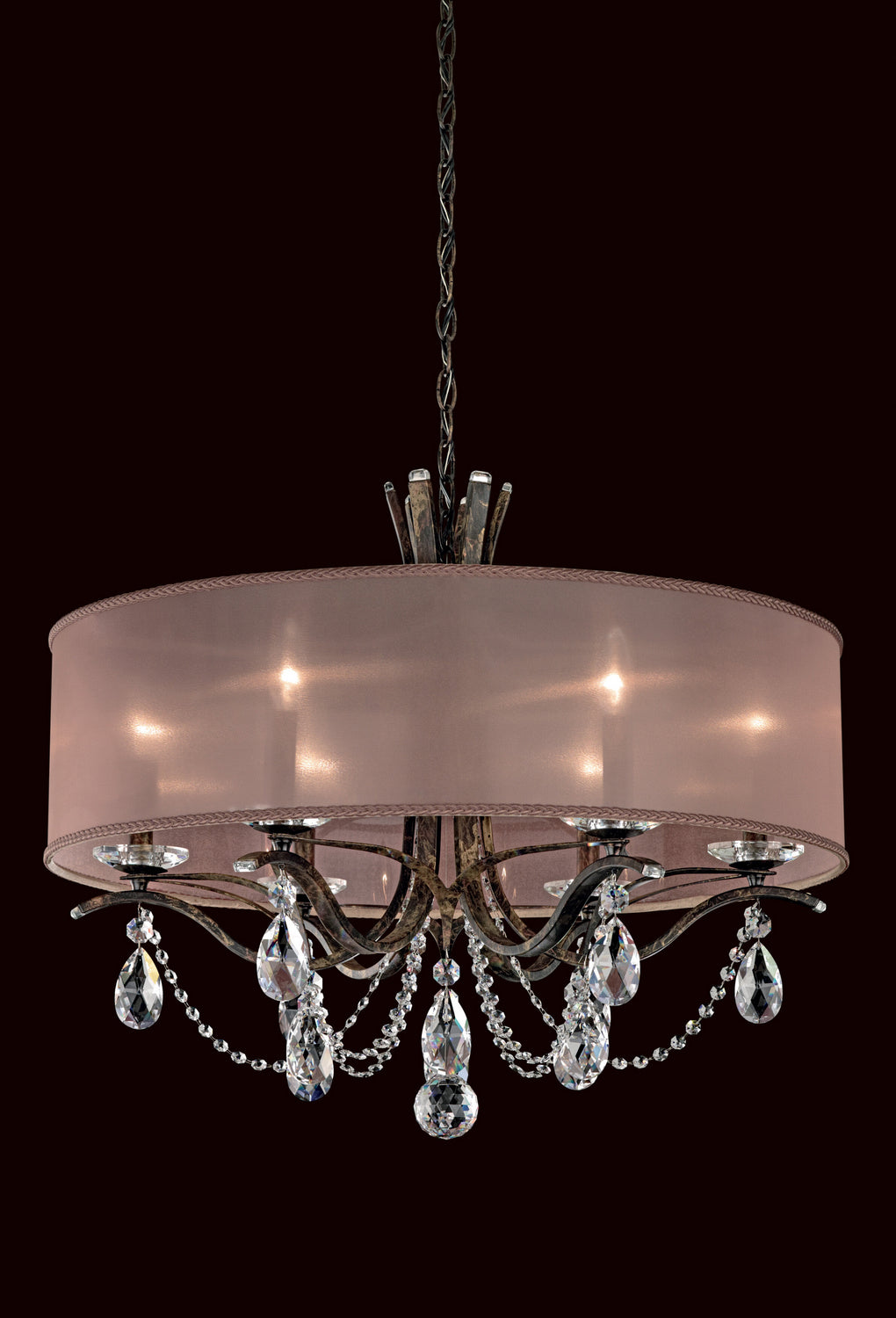 Schonbek - VA8306N-22R1 - Six Light Chandelier - Vesca - Heirloom Gold