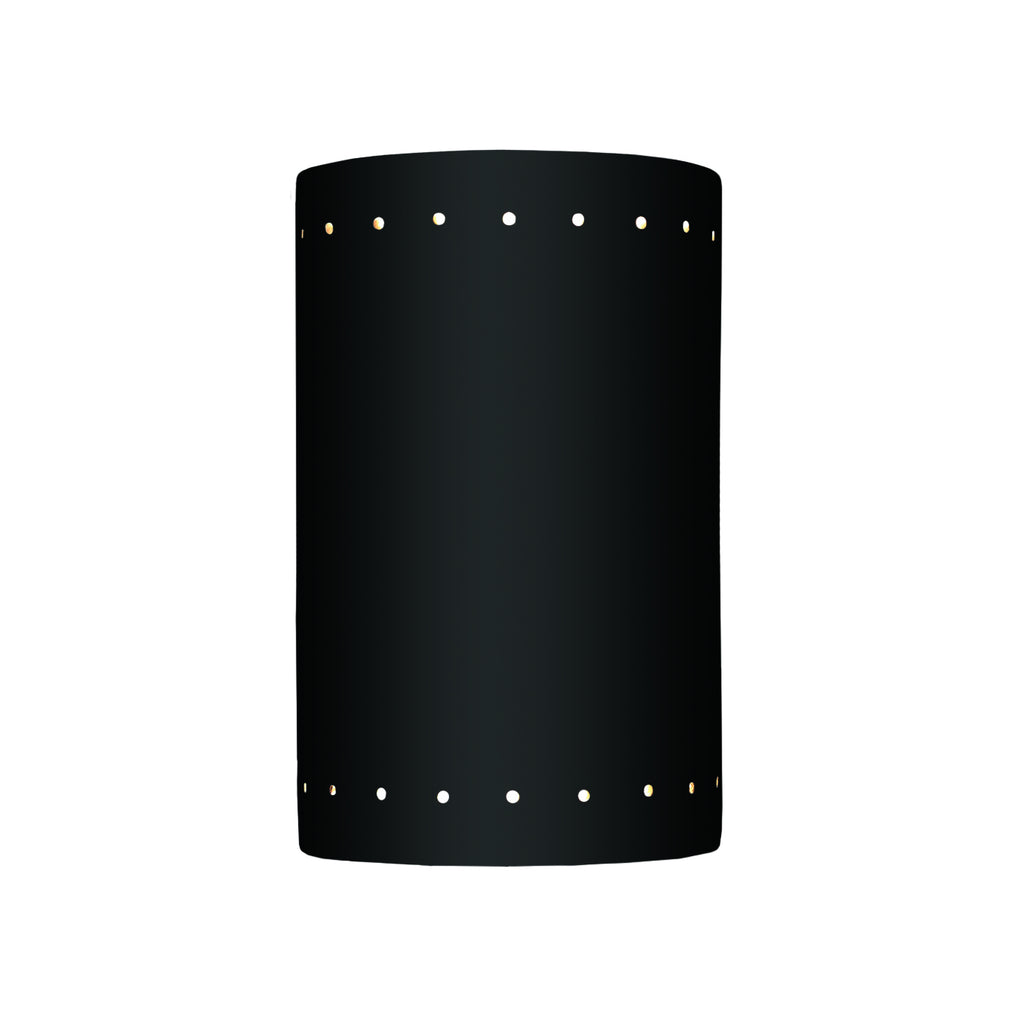 Justice Designs - CER-1295W-CRB-LED1-1000 - LED Lantern - Ambiance - Carbon - Matte Black