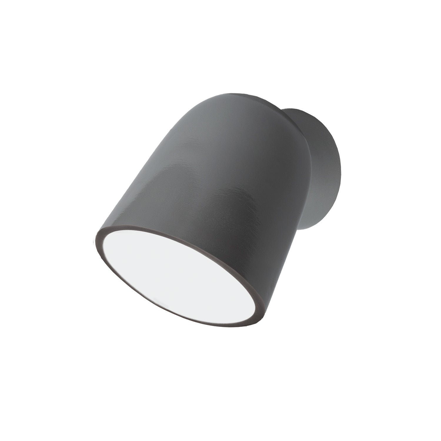 Justice Designs - CER-3770W-GRY-LED1-700 - LED Outdoor Wall Sconce - Ambiance - Gloss Grey