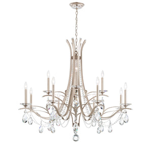 Schonbek - VA8322N-48R - 12 Light Chandelier - Vesca - Antique Silver