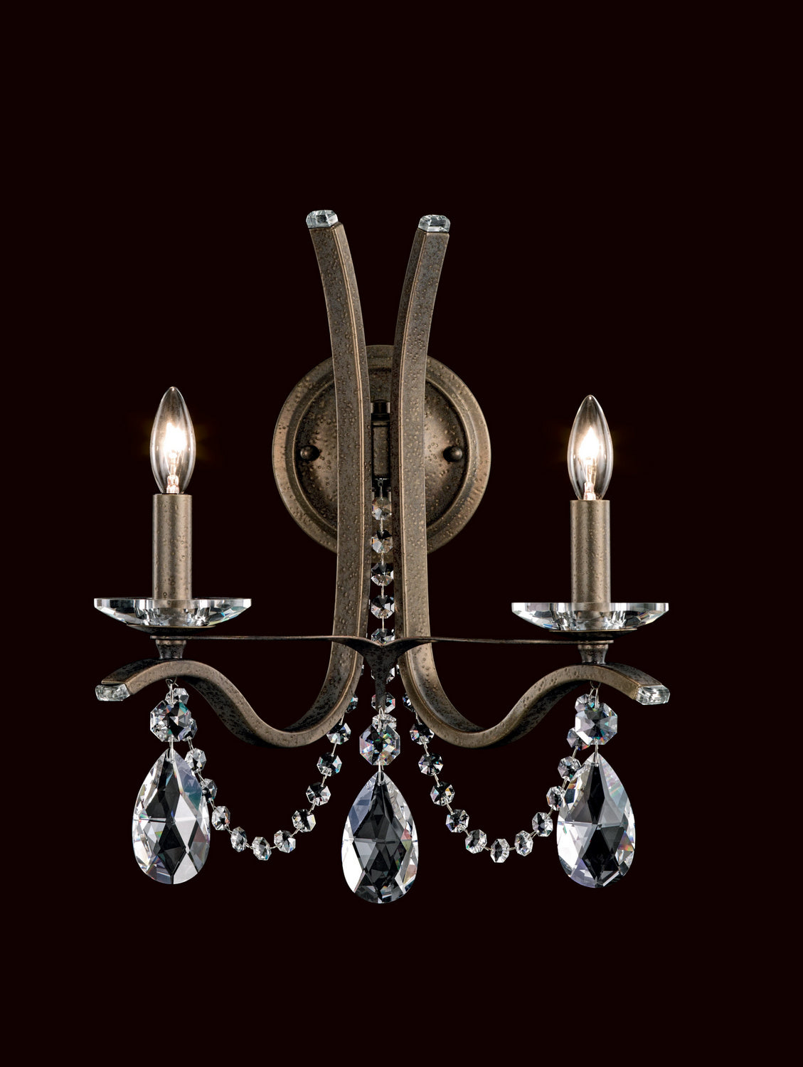 Schonbek - VA8332N-26R - Two Light Wall Sconce - Vesca - French Gold