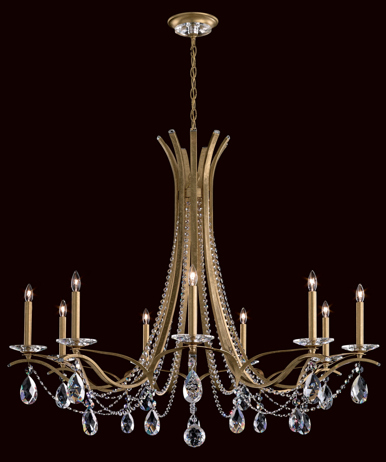 Schonbek - VA8339N-06H - Nine Light Chandelier - Vesca - White