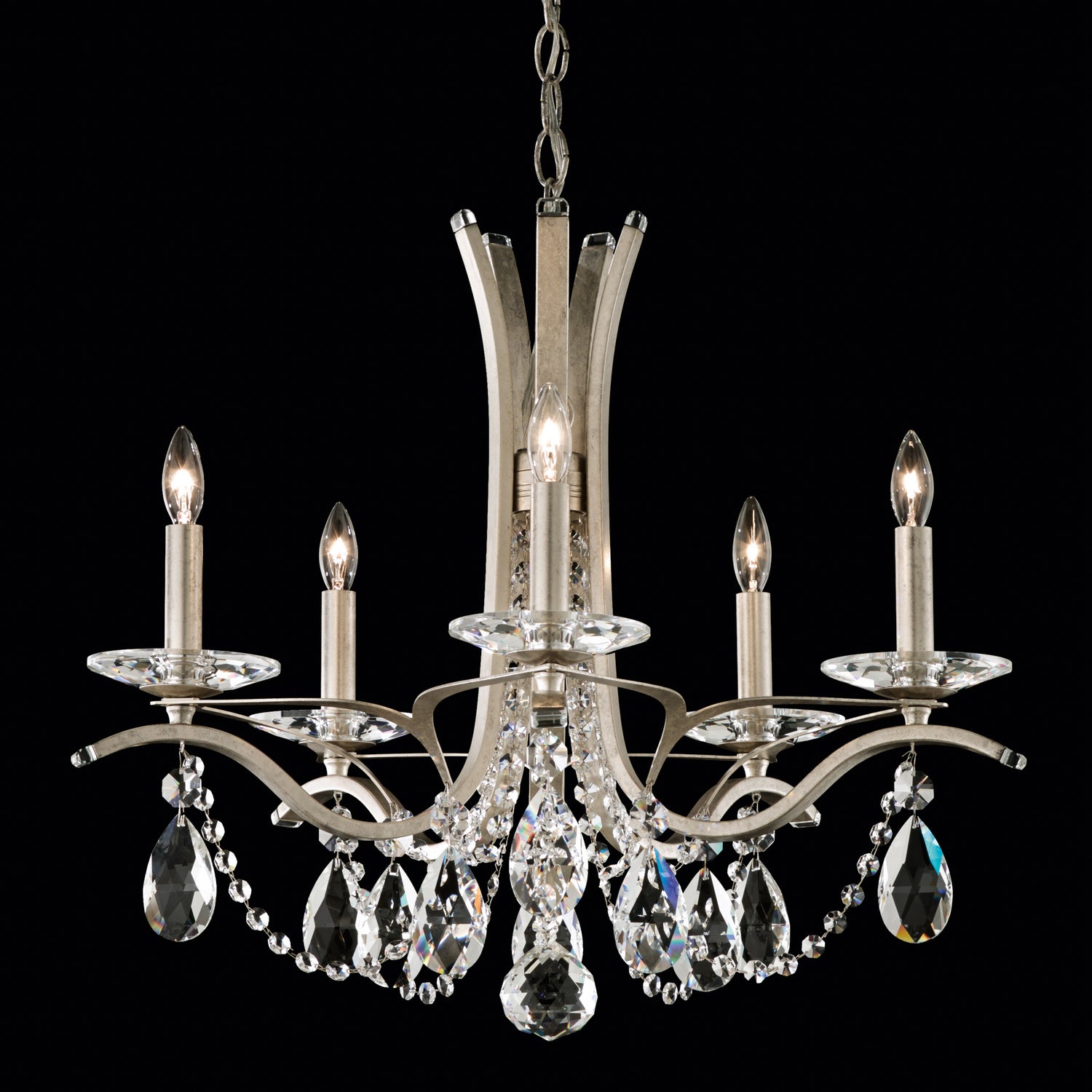 Schonbek - VA8355N-06H - Five Light Chandelier - Vesca - White