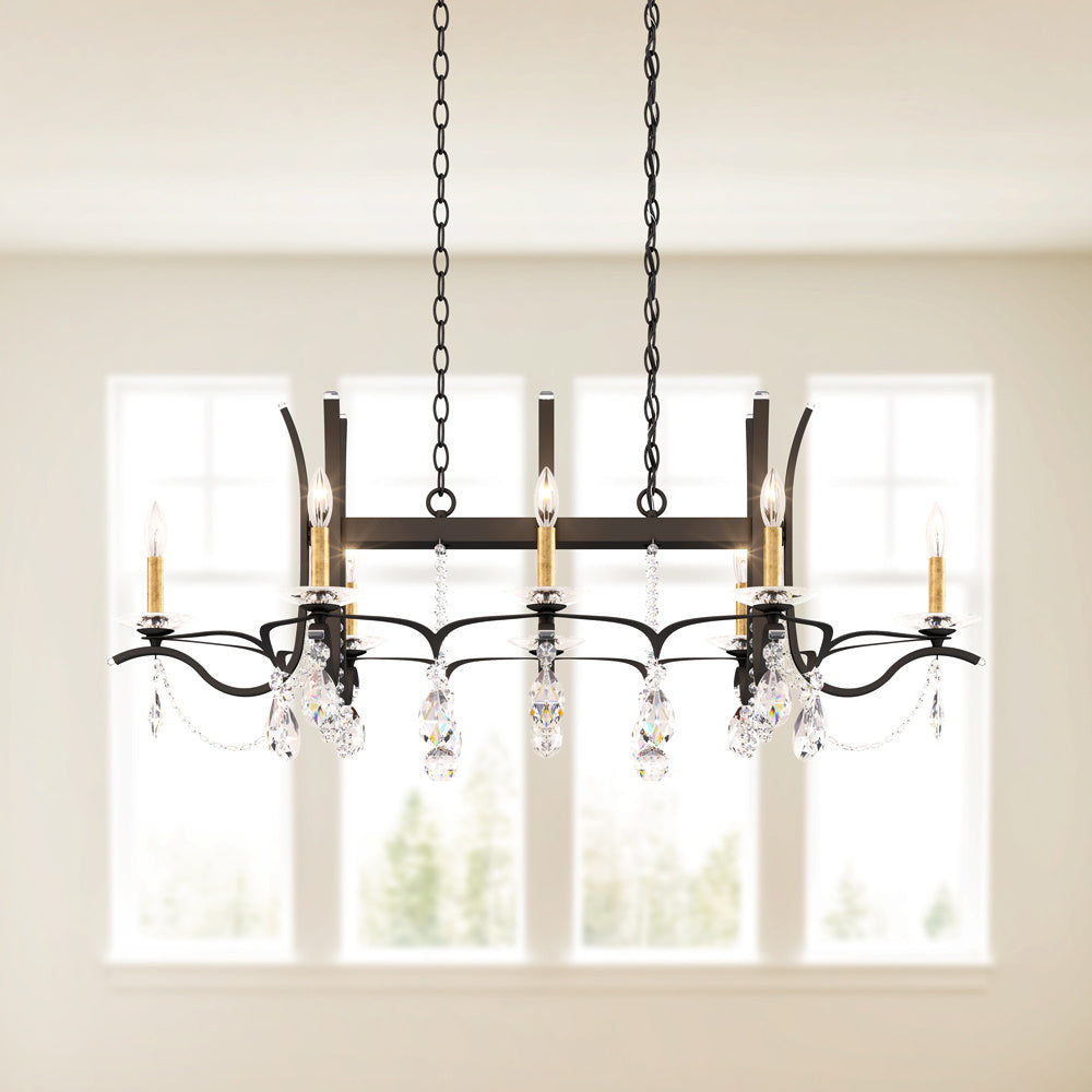 Schonbek - VA8435N-51R - Eight Light Chandelier - Vesca - Black