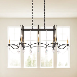 Schonbek - VA8436N-51R - Eight Light Chandelier - Vesca - Black