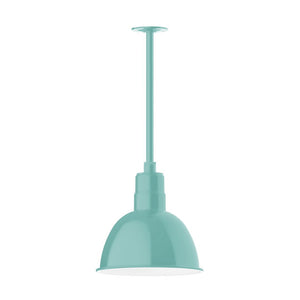 Montclair Light Works - STA116-48-L12 - LED Pendant - Deep Bowl - Sea Green