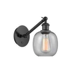 Innovations - 317-1W-BK-G104 - One Light Wall Sconce - Ballston - Matte Black