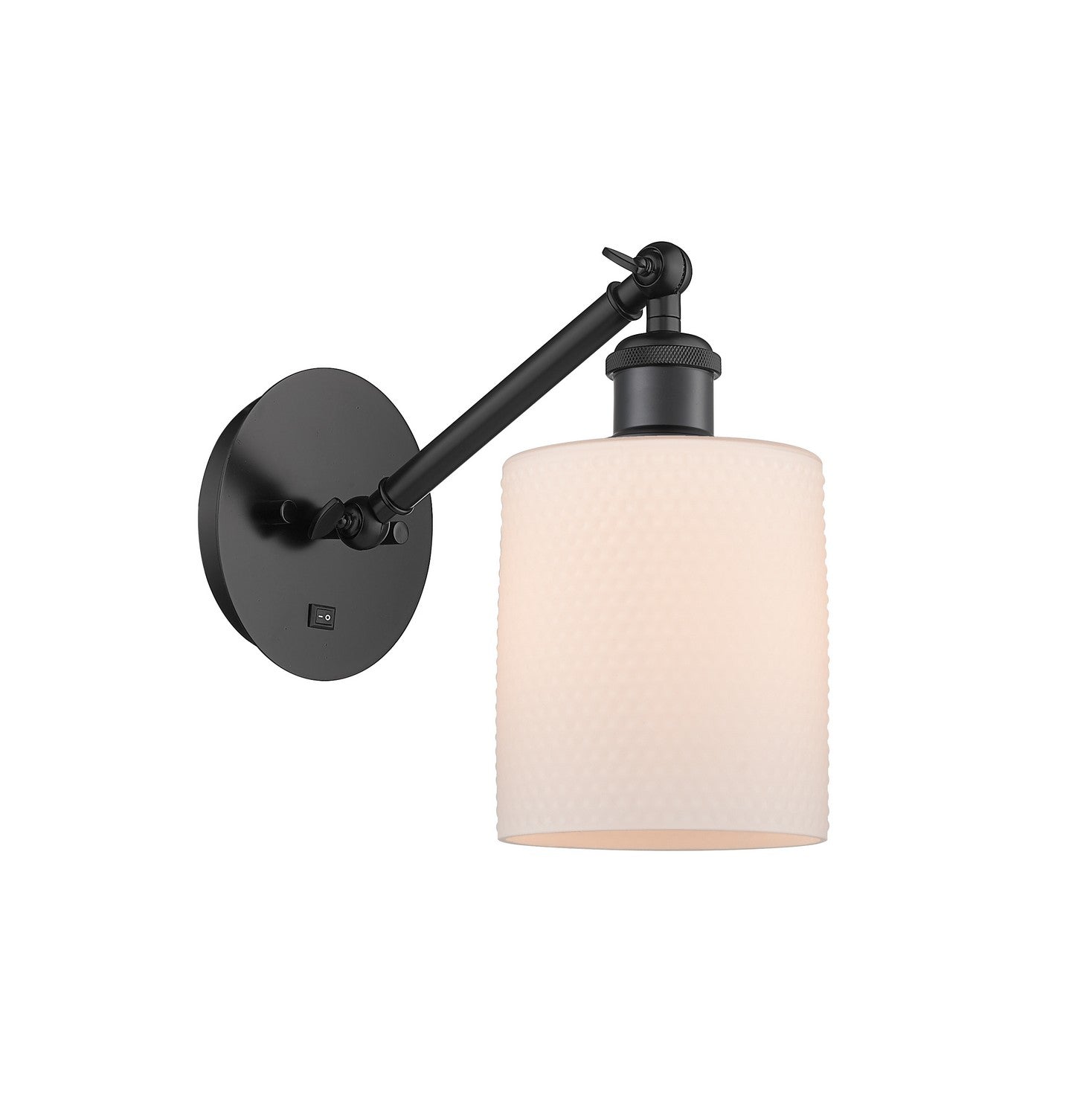 Innovations - 317-1W-BK-G111 - One Light Wall Sconce - Ballston - Matte Black