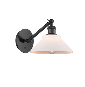 Innovations - 317-1W-BK-G131 - One Light Wall Sconce - Ballston - Matte Black