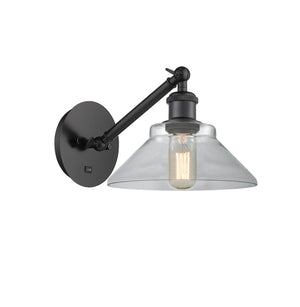 Innovations - 317-1W-BK-G132 - One Light Wall Sconce - Ballston - Matte Black