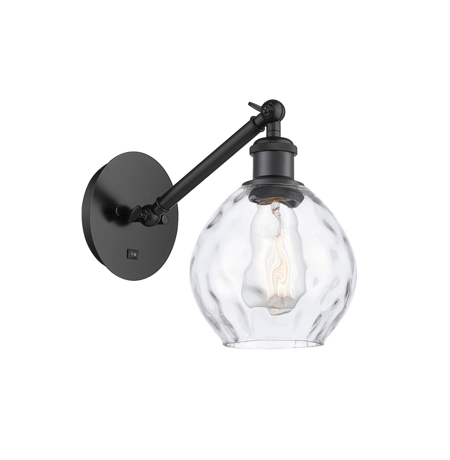 Innovations - 317-1W-BK-G362 - One Light Wall Sconce - Ballston - Matte Black