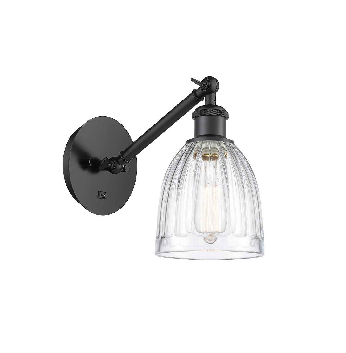 Innovations - 317-1W-BK-G442 - One Light Wall Sconce - Ballston - Matte Black